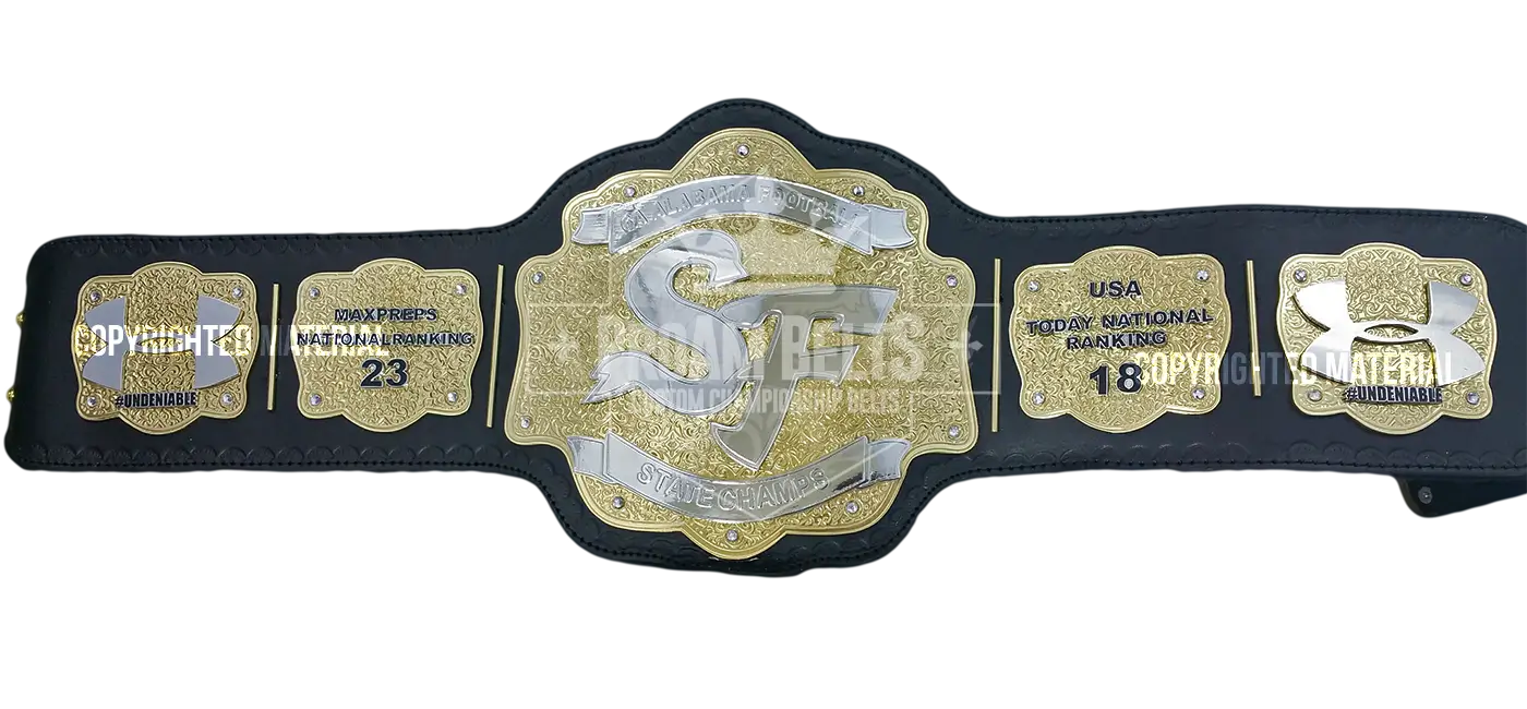 6A Alabama Football State Champs front view