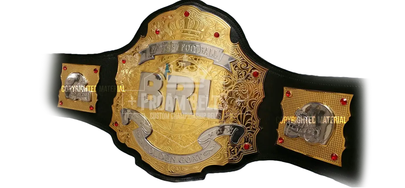 BRL Custom Championship Belt front view