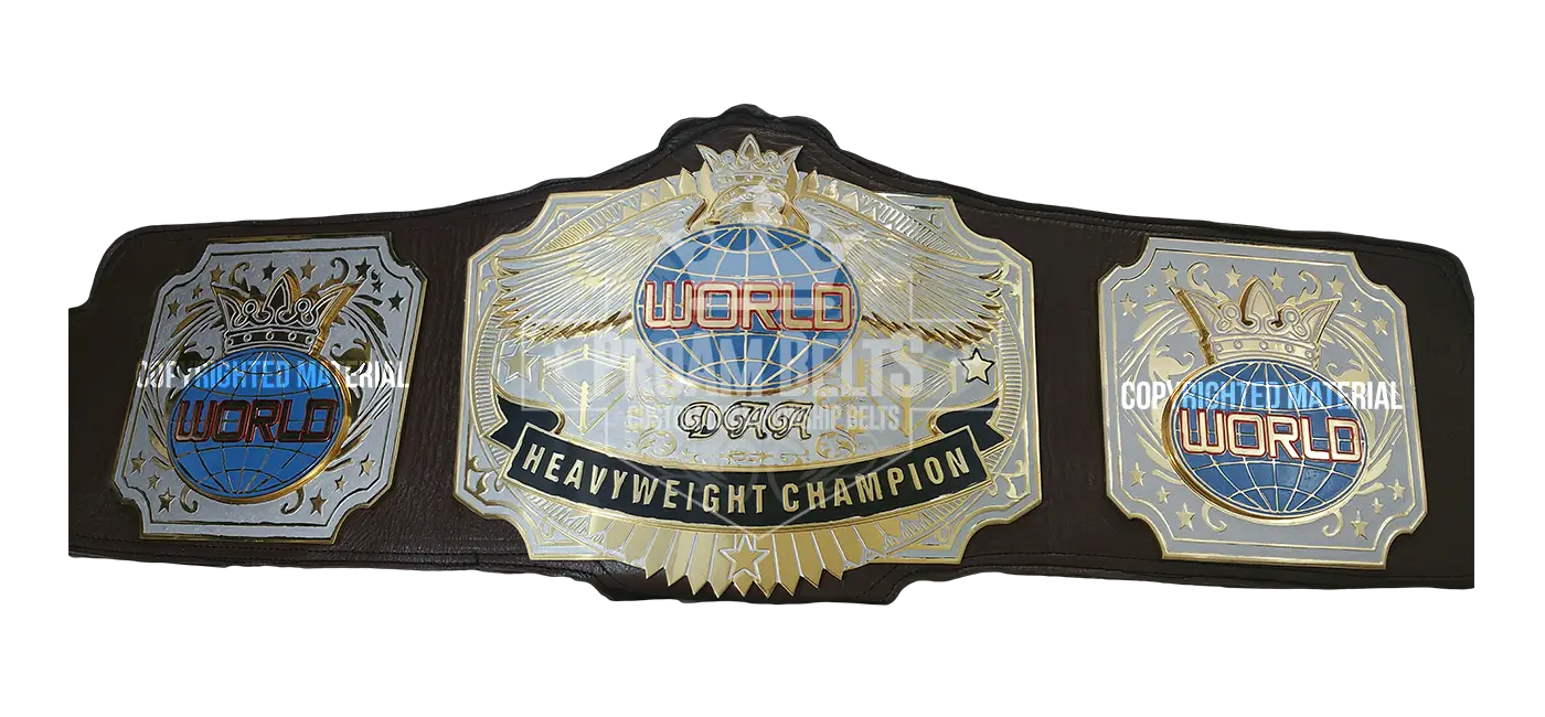 DAA World Heavyweight Champion front view