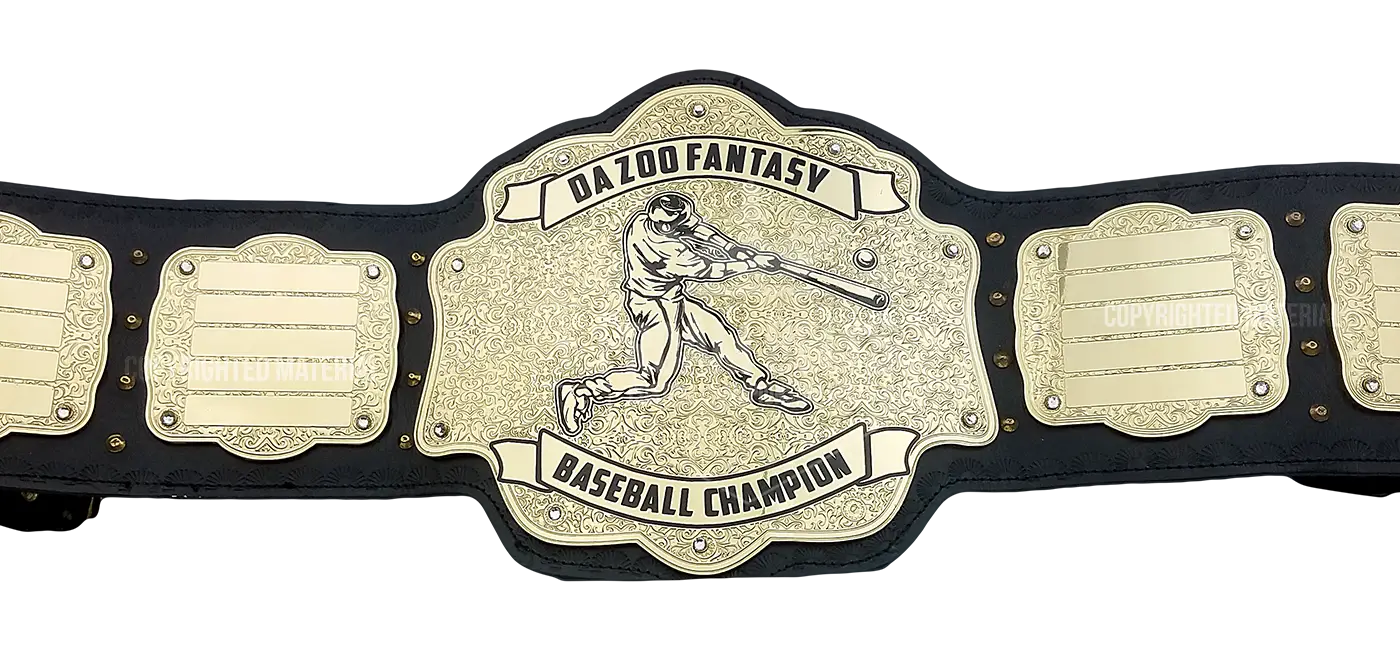 Da Zoo Fantasy Baseball Champion front view