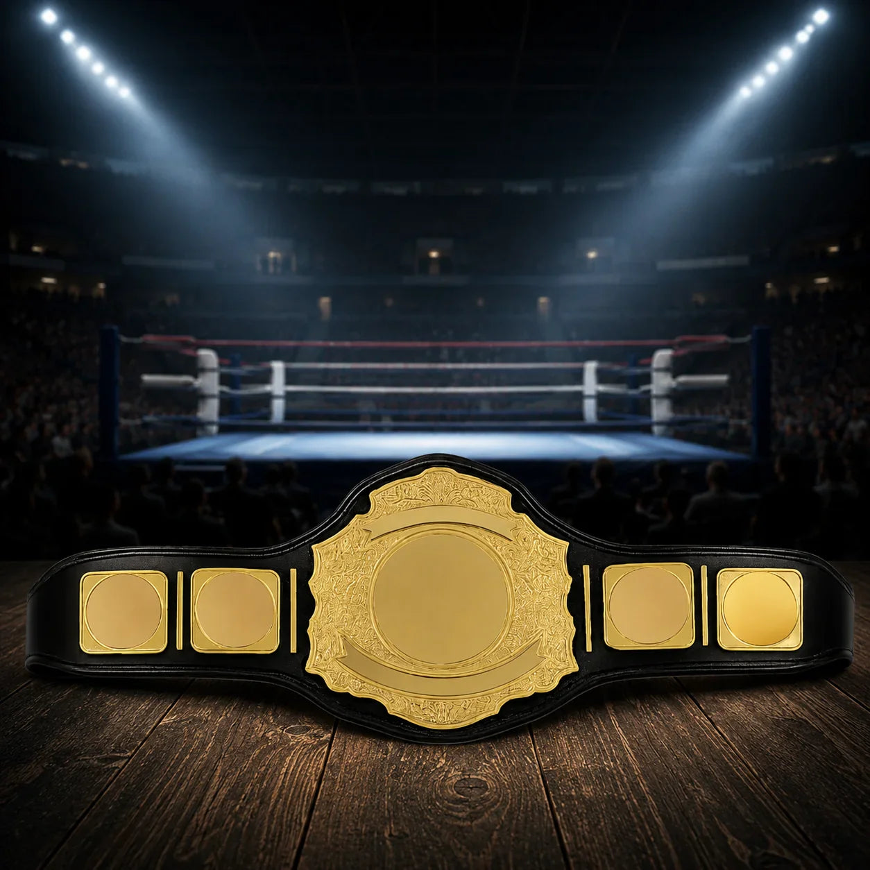 Emperor DC Gold HEAVY Championship Belt