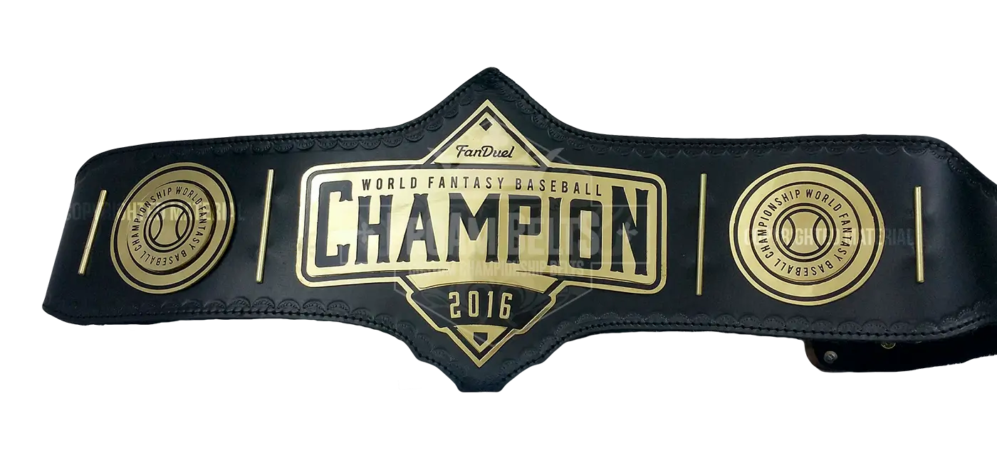 FanDuel World Fantasy Baseball Champion front view