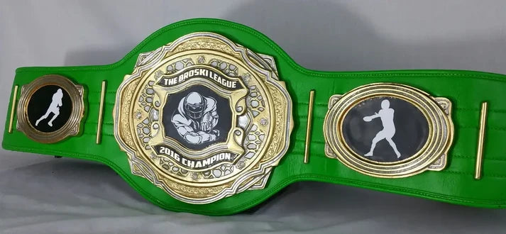 Atlas DC Green Championship Belt