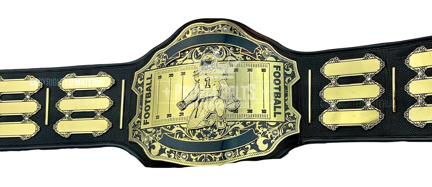 MVP 2 Championship Football Belt front view