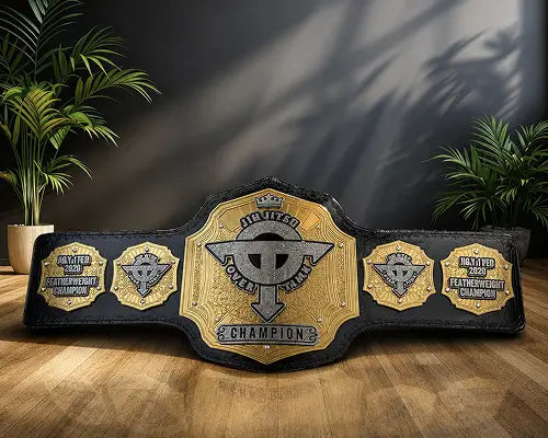 Eddie Brave Over Time Jiu Jitsu Champion Award Belt front view