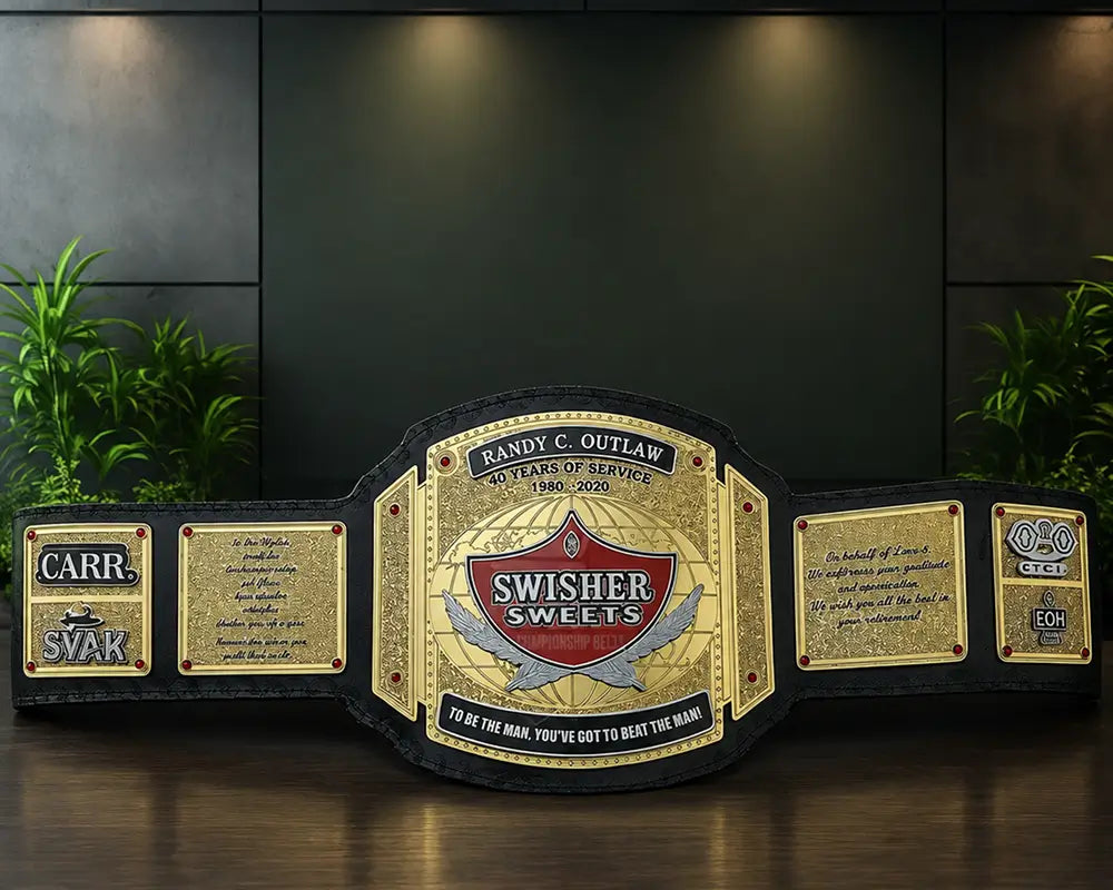 Swisher Sweets Tobacco Championship Belt front view