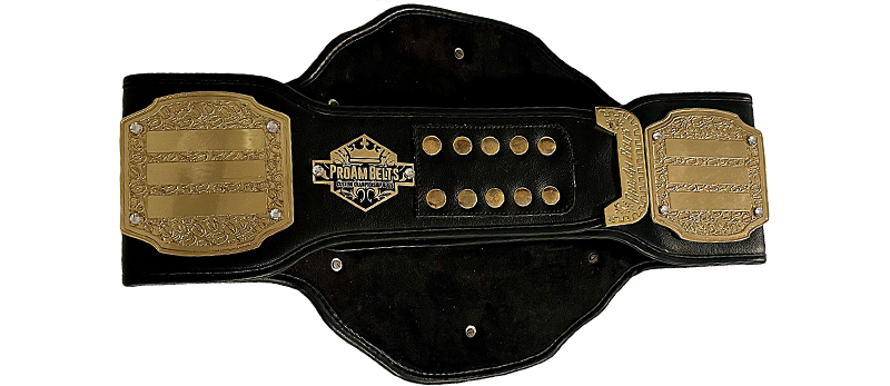 #1 Football Championship Belt