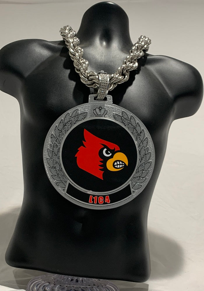 Poseidon Blank Silver Championship Chain