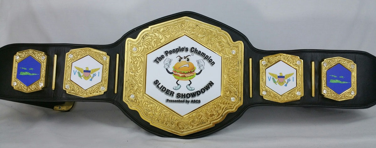 Vicious DC Gold Heavy Championship Belt