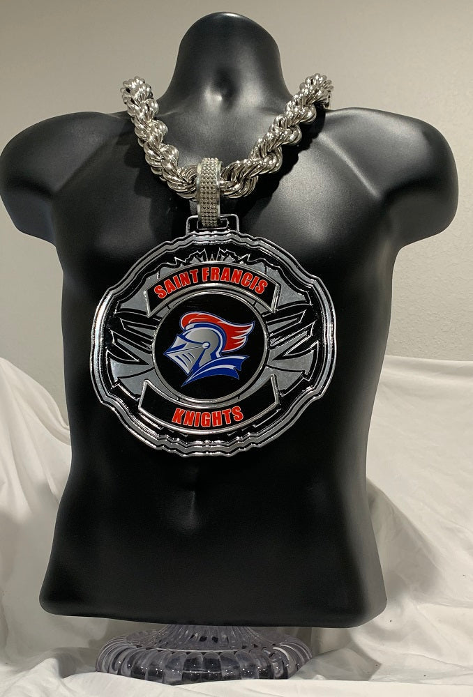 Zeus Chrome Silver Championship Chain