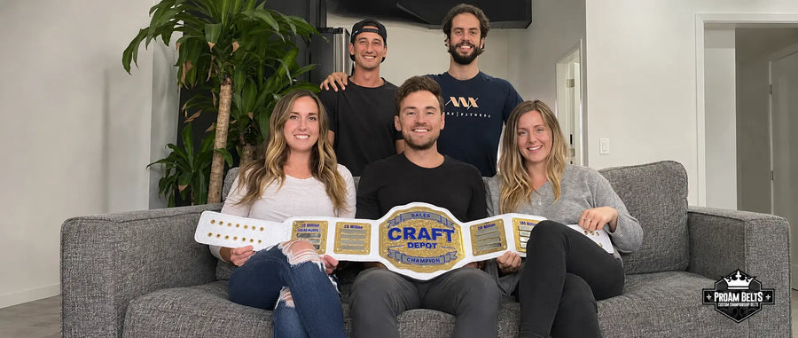 Craft Depot Wanted A Huge Championship Title Belt Award