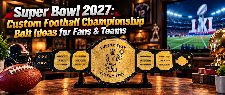 Super Bowl 2027: Custom Football Championship Belt Ideas for Fans & Teams