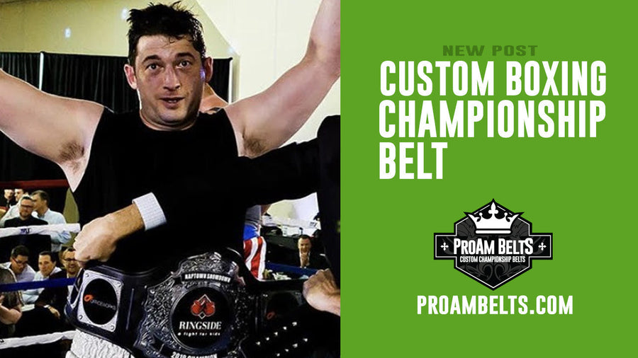 Custom Boxing Championship Belts Available Now