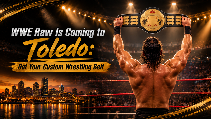 WWE Raw Is Coming to Toledo: Get Your Custom Wrestling Belt