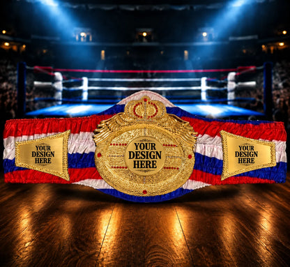 personalize award trophy title belt