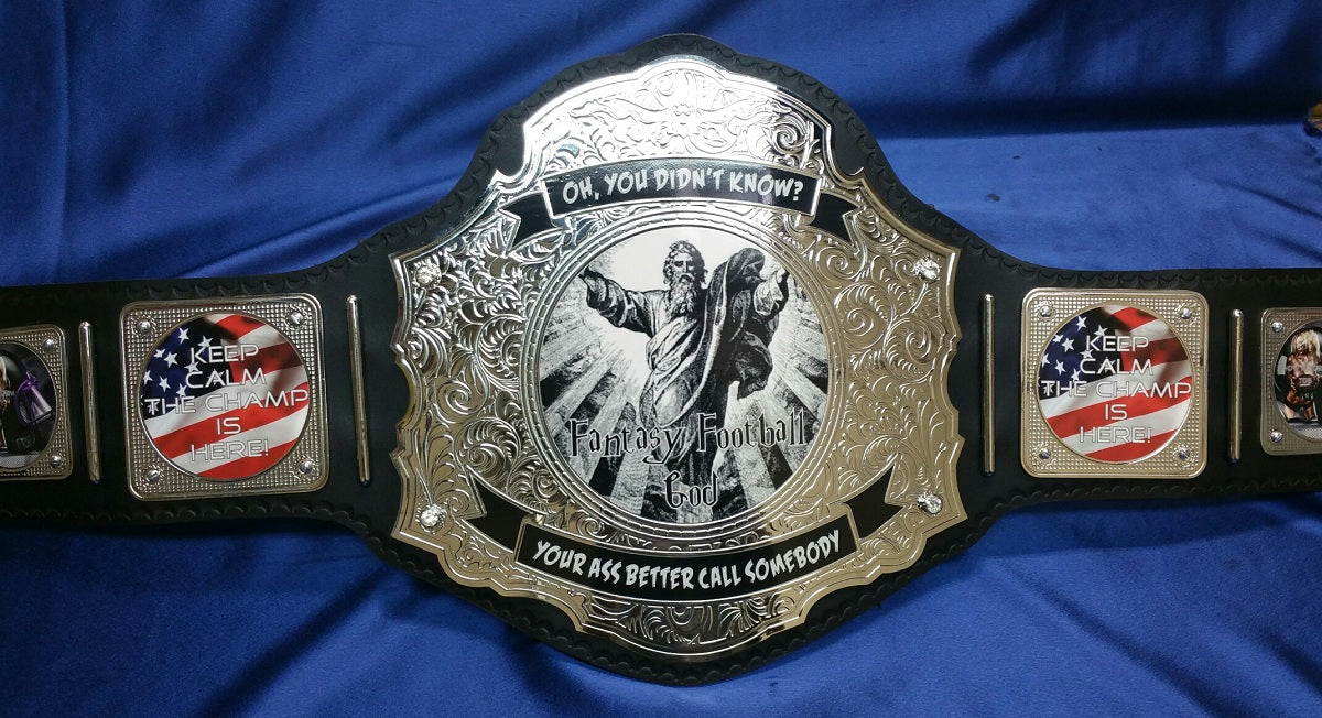 Emperor Superior Silver Chrome Championship Belt