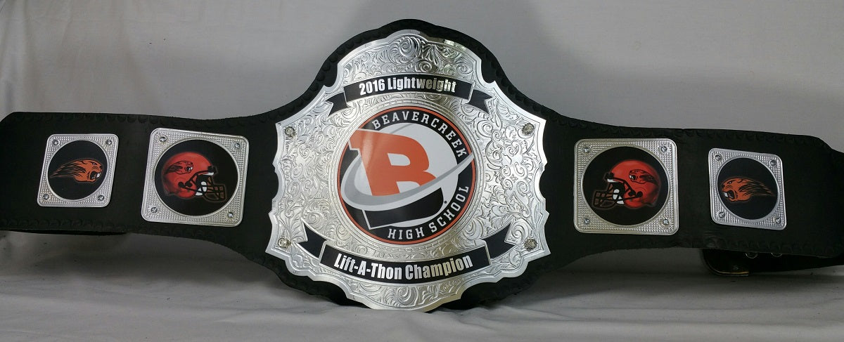Emperor Superior Silver Chrome Championship Belt