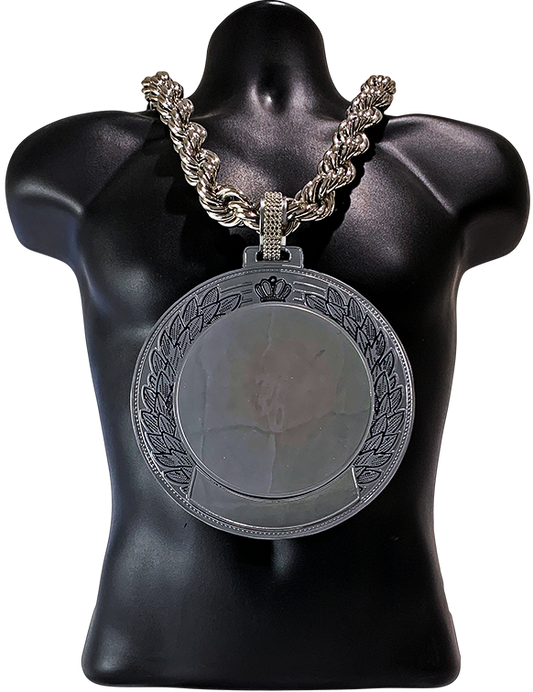 Poseidon Blank Silver Championship Chain