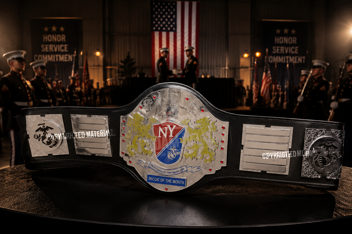 Recruiting Station New York Championship Belt