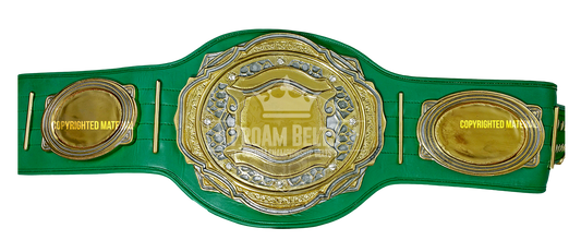 Atlas DC Green Championship Belt