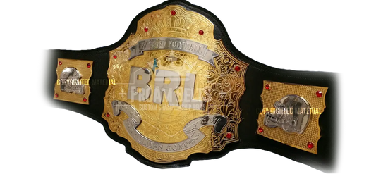 BRL Custom Championship Belt front view