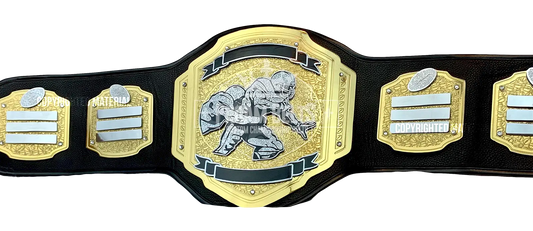 Blitz Championship Football Belt front view