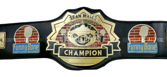 Sean Malec Comedy Smackdown Champion front view