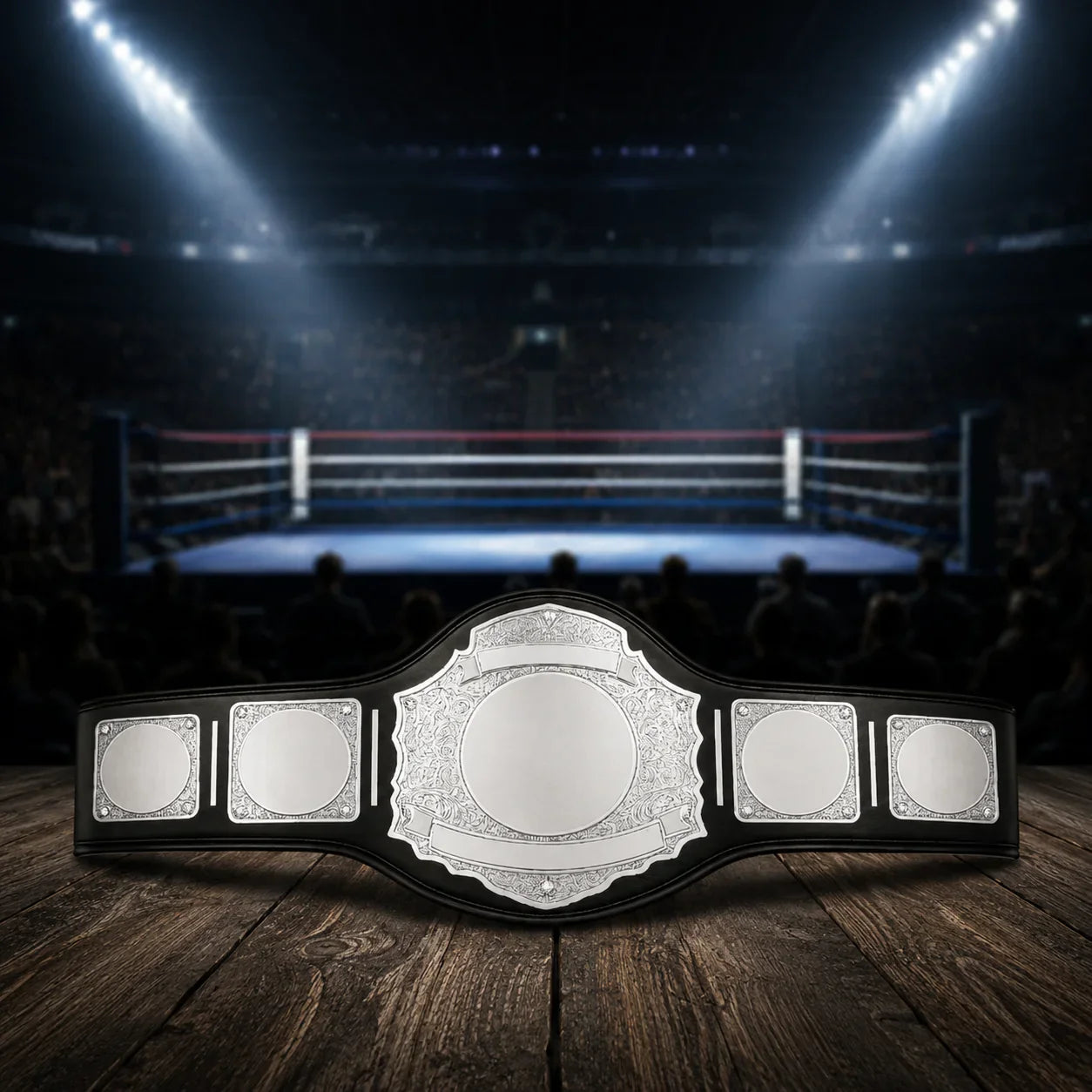 Emperor Superior Silver Chrome Championship Belt