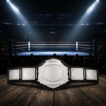Emperor Superior Silver Chrome Championship Belt
