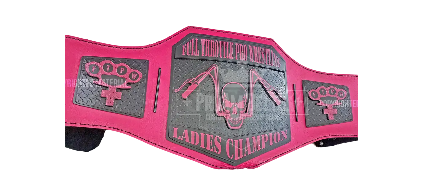 Full Throttle Pro Wrestling Ladies Champion front view