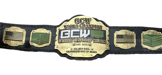 GCW World Champion front view
