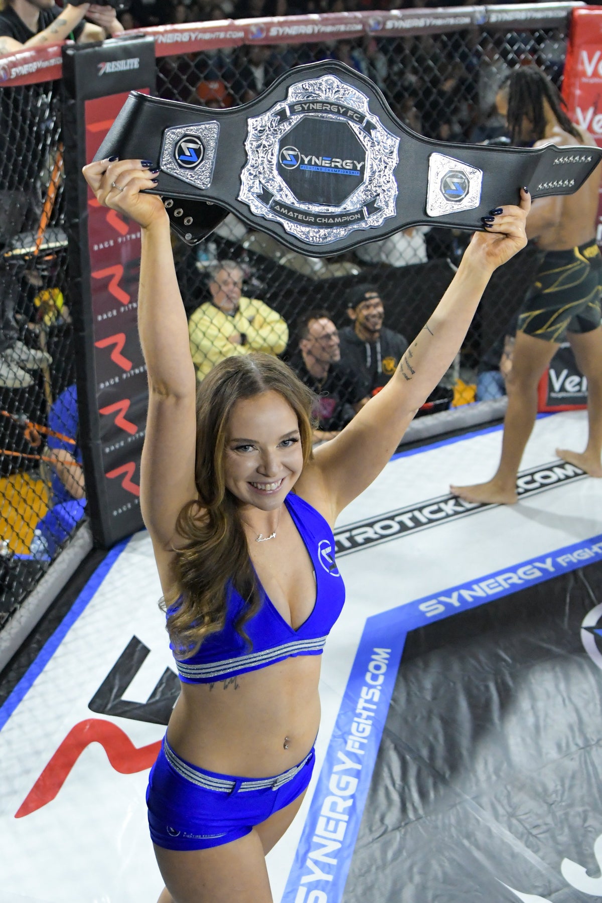 Amateur DC Gold Custom Championship Award Trophy Belt