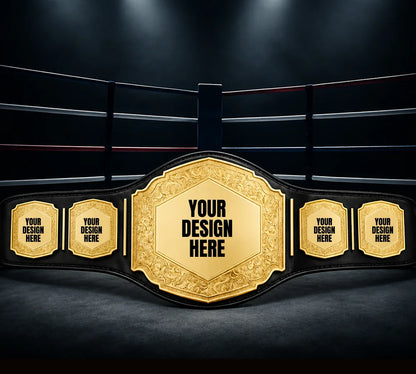 Vicious DC Gold Heavy Championship Belt