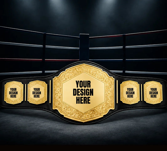 Vicious DC Gold Heavy Championship Belt