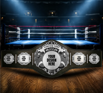 Hades Silver Championship Belt
