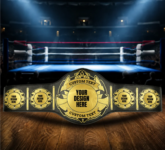 customizable your design championship title award belt
