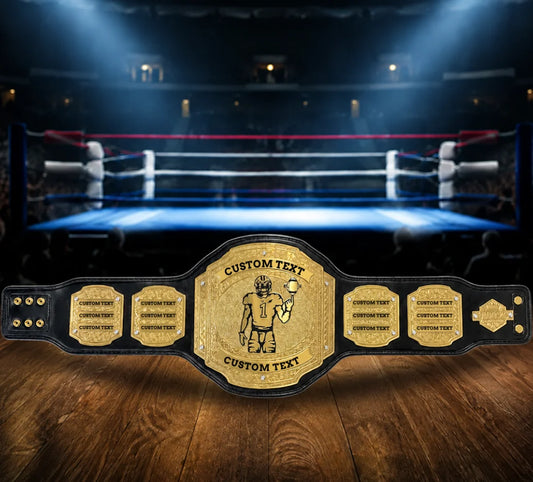 #1 Football Championship Belt