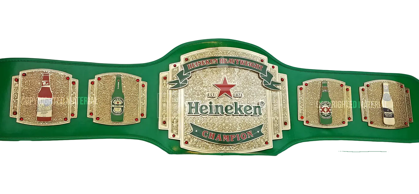 Heineken Heavyweight Champion front view