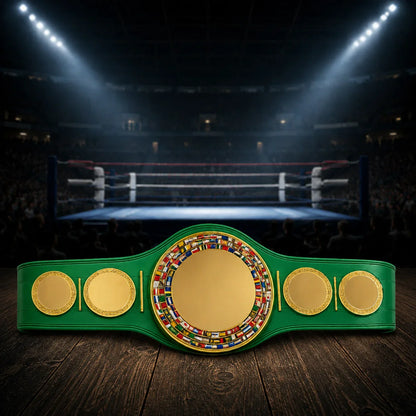 Hermes Green Strap DC Championship Belt