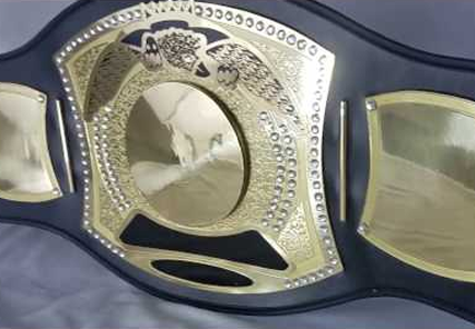 Custom Spinner Championship Title Belt