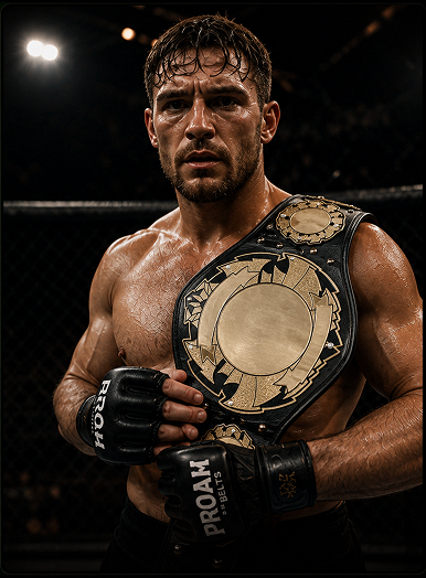 MMA championship belt