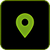 green location pin icon