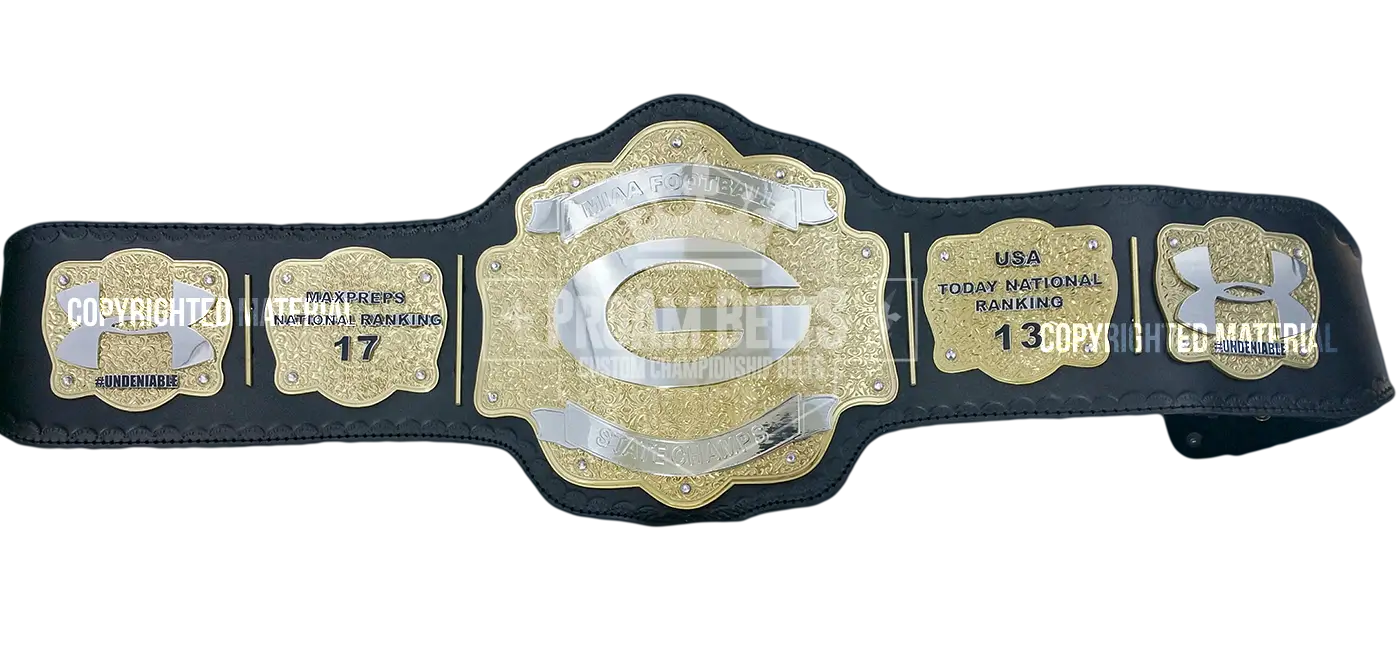 MIAA Football State Champs front view