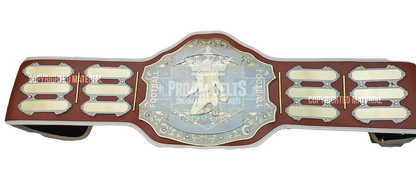 MVP Brown Championship Belt front view