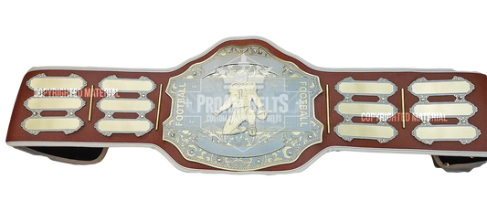 MVP Brown Championship Belt front view