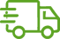 Icon of a delivery truck with a box 