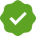 Green check mark icon