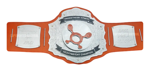 Orange Theory Fitness Heavyweight Championship front view