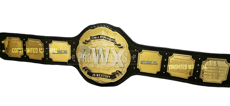 PWX Championship Belt front view