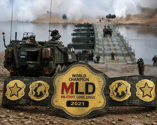 Military Long Drive World Champion front view
